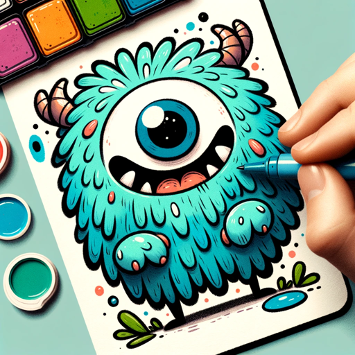 logo of "Make-A-Cute-Monster" on the GPT Store