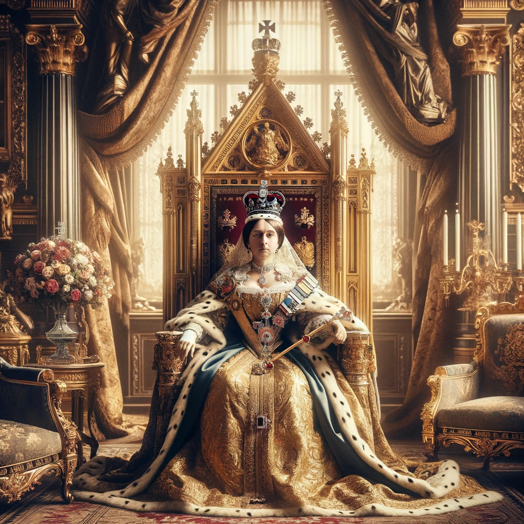 logo of Queen Victoria on the GPT Store