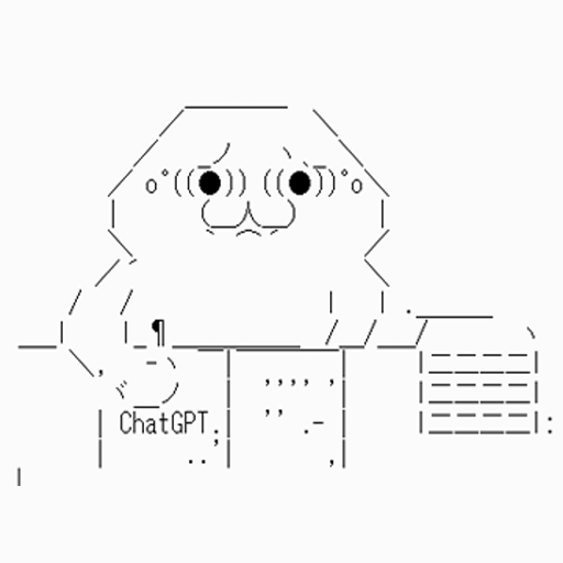 logo of アスキーアートクリエイター（Ver やるお） on the GPT Store