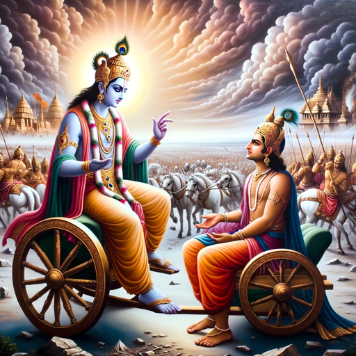 logo of Shreemad Bhagavad Gita on the GPT Store
