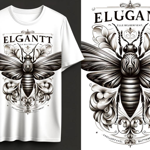 logo of Insect Typography POD T-Shirt Design on the GPT Store