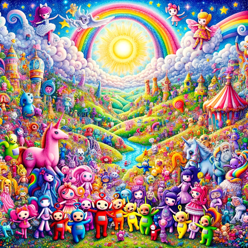 Lalaloopsy Heroes and MLP Heroes and teletubbies on the GPT Store
