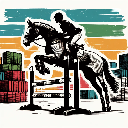 logo of showjumping coach on the GPT Store