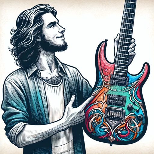 Cool Artistic Guitar Painter Ⅱ on the GPT Store
