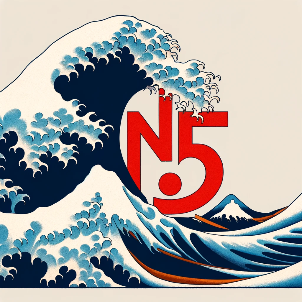 logo of JLPT N5 Japanese Sensei on the GPT Store