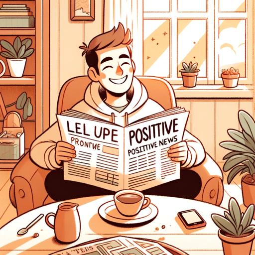 logo of Positive News Bot on the GPT Store