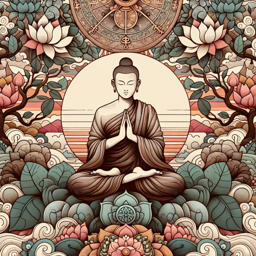 logo of Universal Buddhist Scholar (UBDS) on the GPT Store