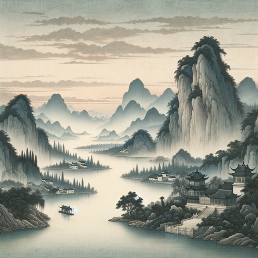 中国古诗词插画 on the GPT Store