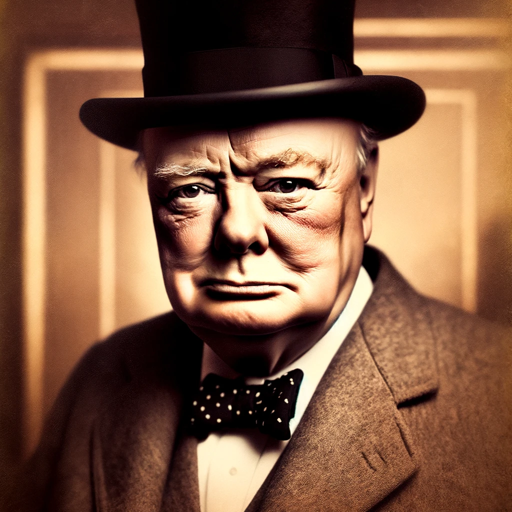 logo of Winston Churchill on the GPT Store