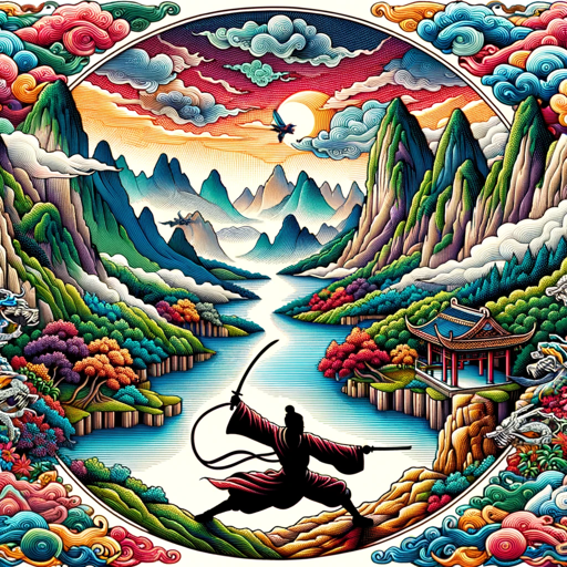 logo of 무협소설 캐릭터-무술 생성기 on the GPT Store