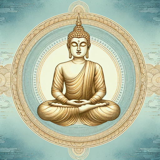 logo of BuddhaGPT on the GPT Store