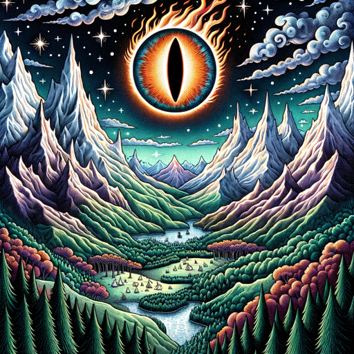 logo of The One Ring Encounter Generator on the GPT Store