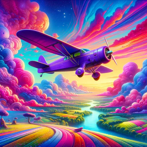 logo of PURPLE PLANES by NMA on the GPT Store