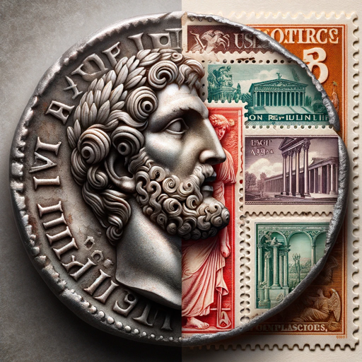 logo of Coins and Stamp History from Images on the GPT Store