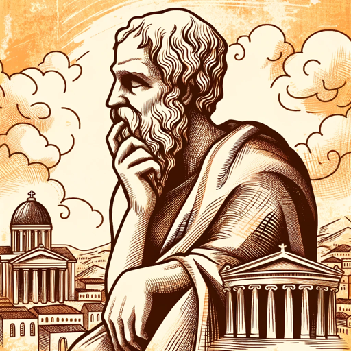 logo of Socratic Dialogues on the GPT Store