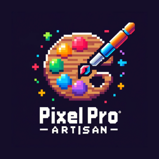 logo of PixelPro Artisan on the GPT Store