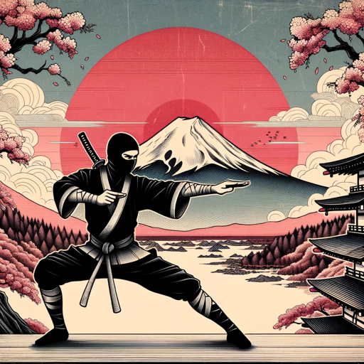 logo of MJ hokusai Ukiyo-e Master on the GPT Store