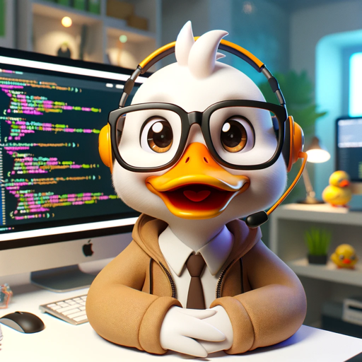 logo of DotNet Duck on the GPT Store