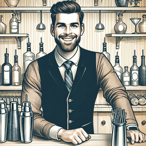 logo of Virtual Bartender on the GPT Store