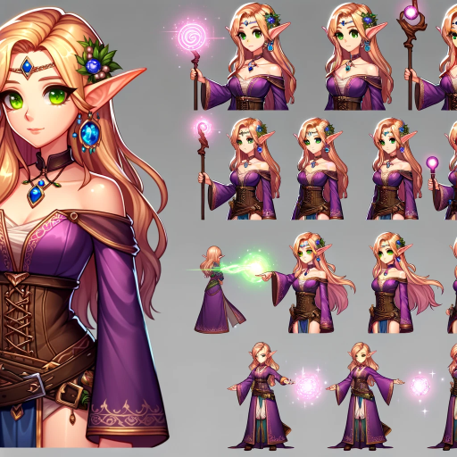 logo of Create Game Character Sprite Sheet on the GPT Store