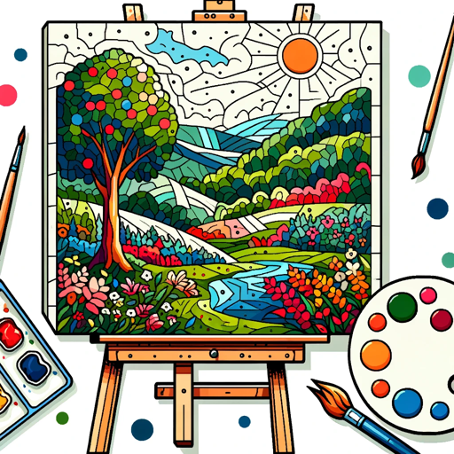 logo of Paint by Numbers Maker on the GPT Store