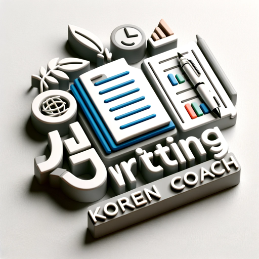 Korean Writing Coach on the GPT Store