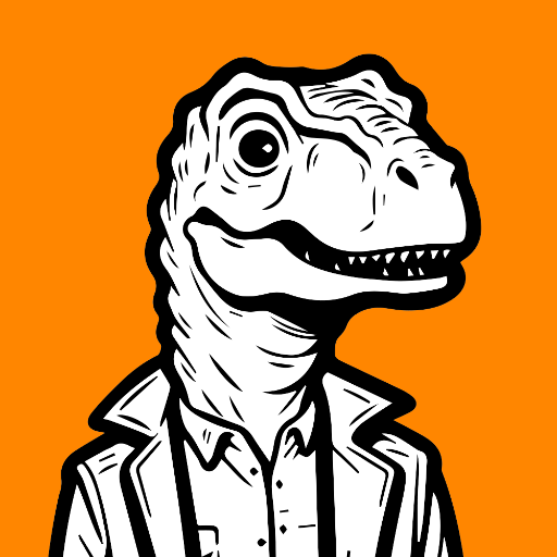 logo of The Randosaurus Laugh-O-matic on the GPT Store