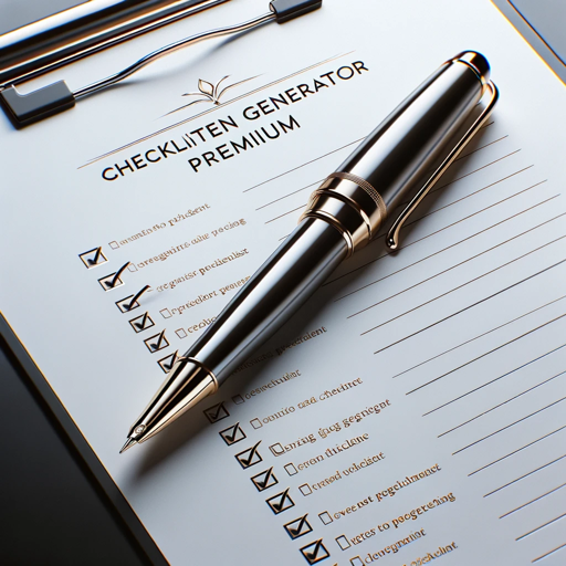 logo of Checklisten Generator Premium ♕ on the GPT Store