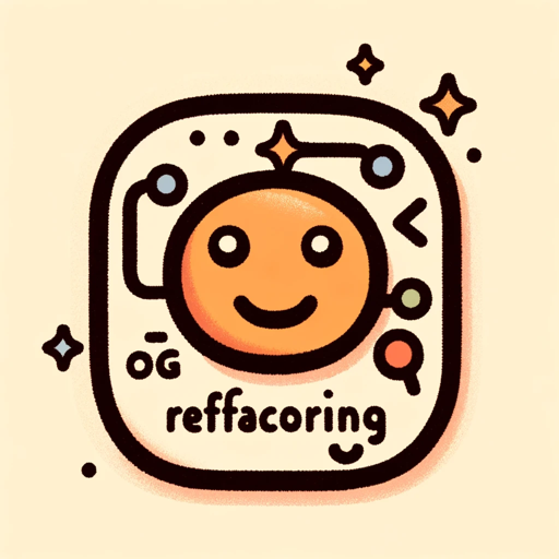 logo of リファクタリングくん”AI. Refactoring Support Agents on the GPT Store