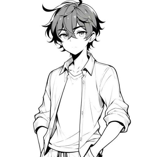 logo of Anime Lineart Monochromatic on the GPT Store