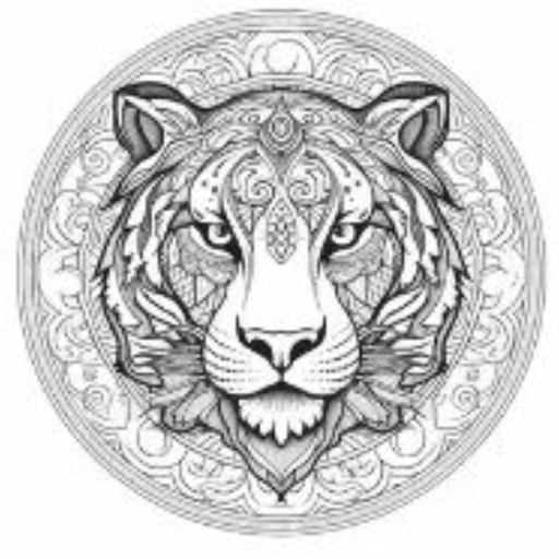logo of Animal Mandala Coloring Book Generator on the GPT Store