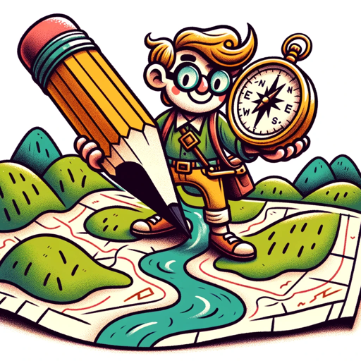 logo of Cartoony Cartographer on the GPT Store