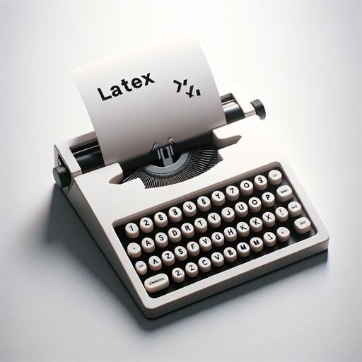 logo of LaTeX Transformer on the GPT Store