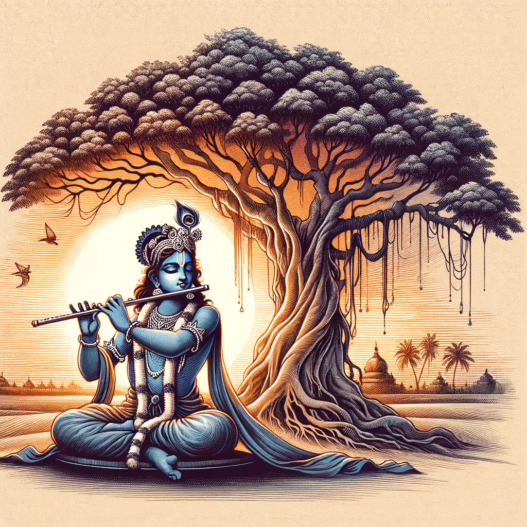 logo of Lord Krishna on the GPT Store