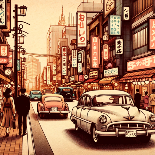 logo of Nostalgic Showa Retro Visualizer on the GPT Store