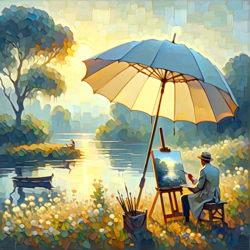 logo of en plein air impressionism on the GPT Store