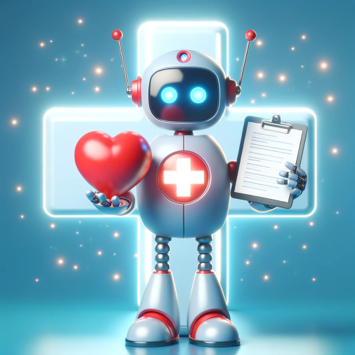 logo of HealthMate AI on the GPT Store
