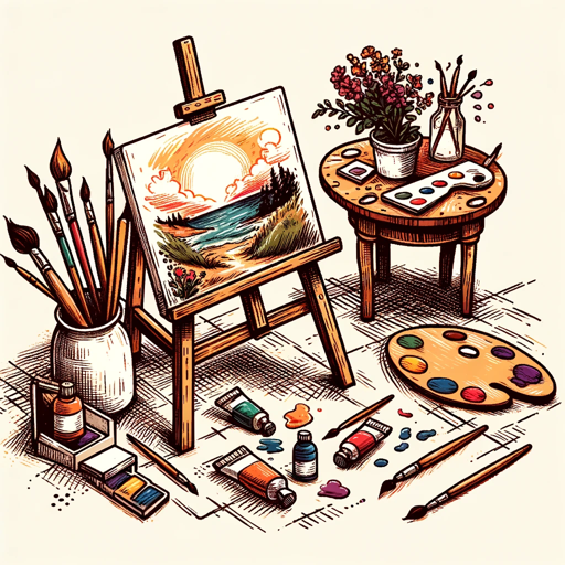 logo of Colorful Line Art Creator on the GPT Store