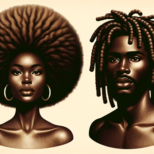 logo of Type 4 Hair Care! on the GPT Store