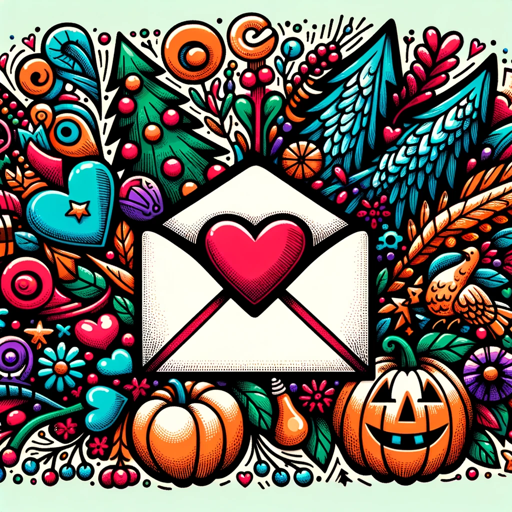 logo of Holiday Mailsmith on the GPT Store