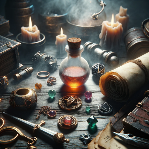 logo of TTRPG 5e Magic Item Creator on the GPT Store