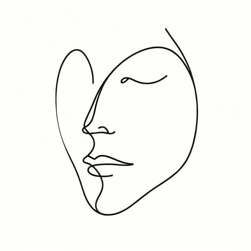 logo of One line art portrait on the GPT Store
