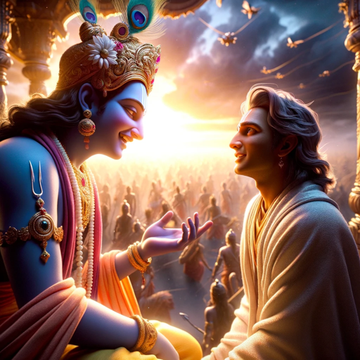 logo of Guiding Light from The Bhagavad Gita on the GPT Store